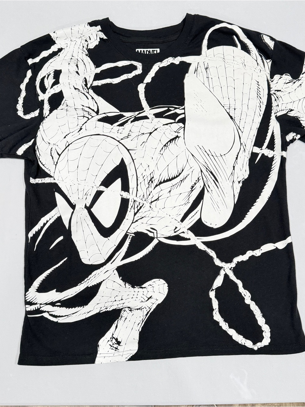 Marvel Black & White Spider-Man Graphic Tee